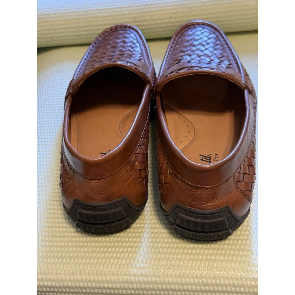 flag ltd napa glove Men's Brown Leather Loafer Size 11.5M Classic Brazil Preppy